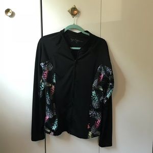 Jessica Simpson Pineapple Print Jacket